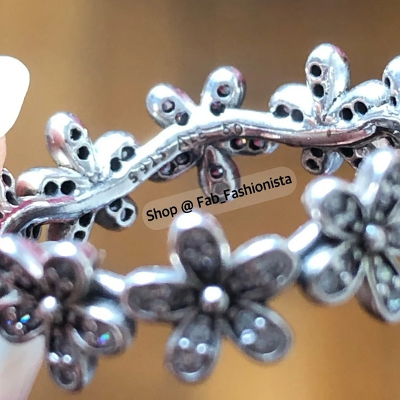 Pandora Daisy Meadow Stacking Ring size 50 - Picture 5 of 8